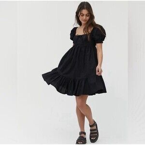 Urban Outfitters | Dresses | Urban Outfitters Ribbed Lace Trim Mini Dress |  Poshmark